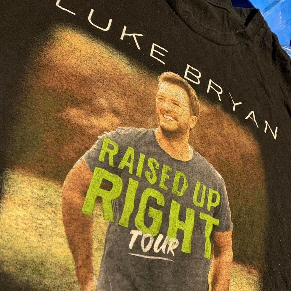 Luke Bryan Raised Up Right Tour Concert Tee